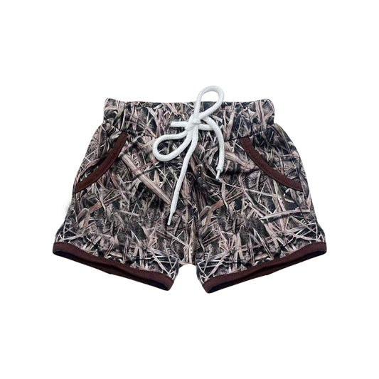 MOQ 8 preorder SS0674  Camouflage Boys Shorts 202510
