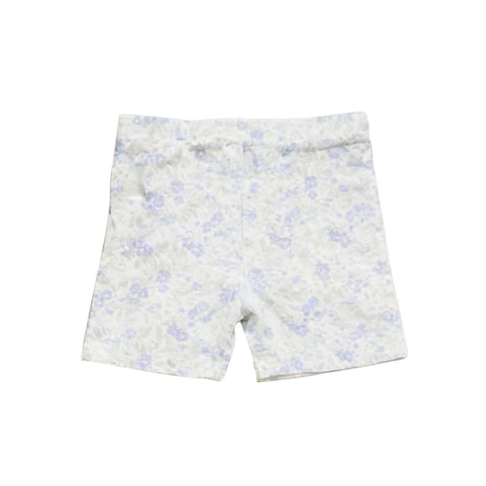 MOQ 5 PCS preorder SS0793 Flower White Girls Shorts 202601
