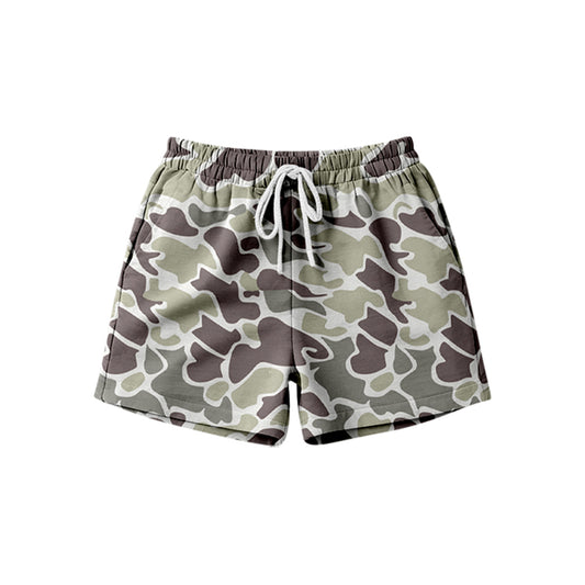 MOQ 5 PCS SS0842 Preorder Adult Female Gray Green Camouflage Shorts 202601