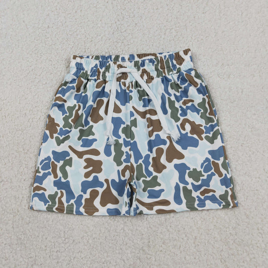 SS0873 Blue Green Camouflage Boys Shorts 202605 RTS