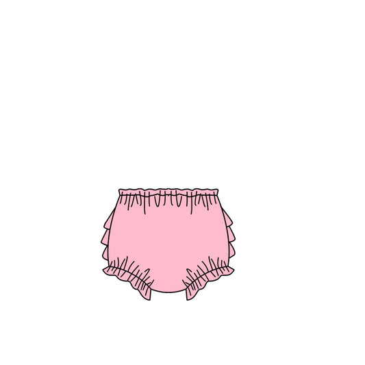 MOQ 5 PCS Preorder SS0882 Ruffle Pink Briefs 202604