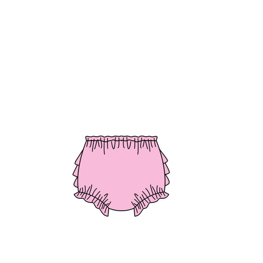MOQ 5 PCS Preorder SS0883 Ruffle Pink Purple Briefs 202604