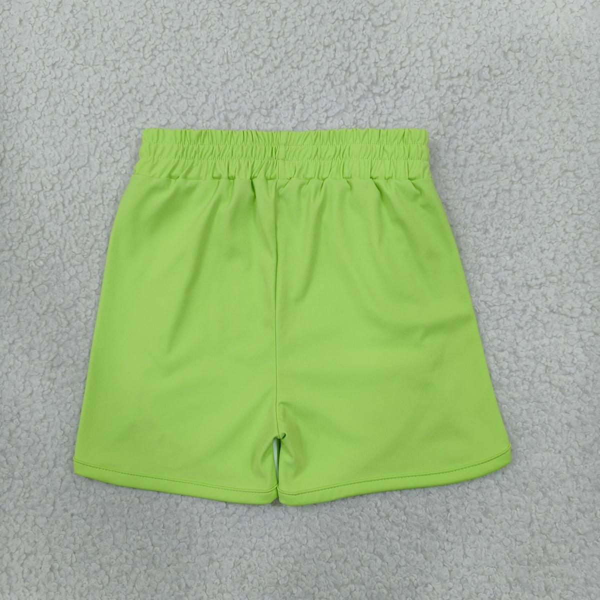 SS0952 Stripe Green Yoga Girl's Shorts