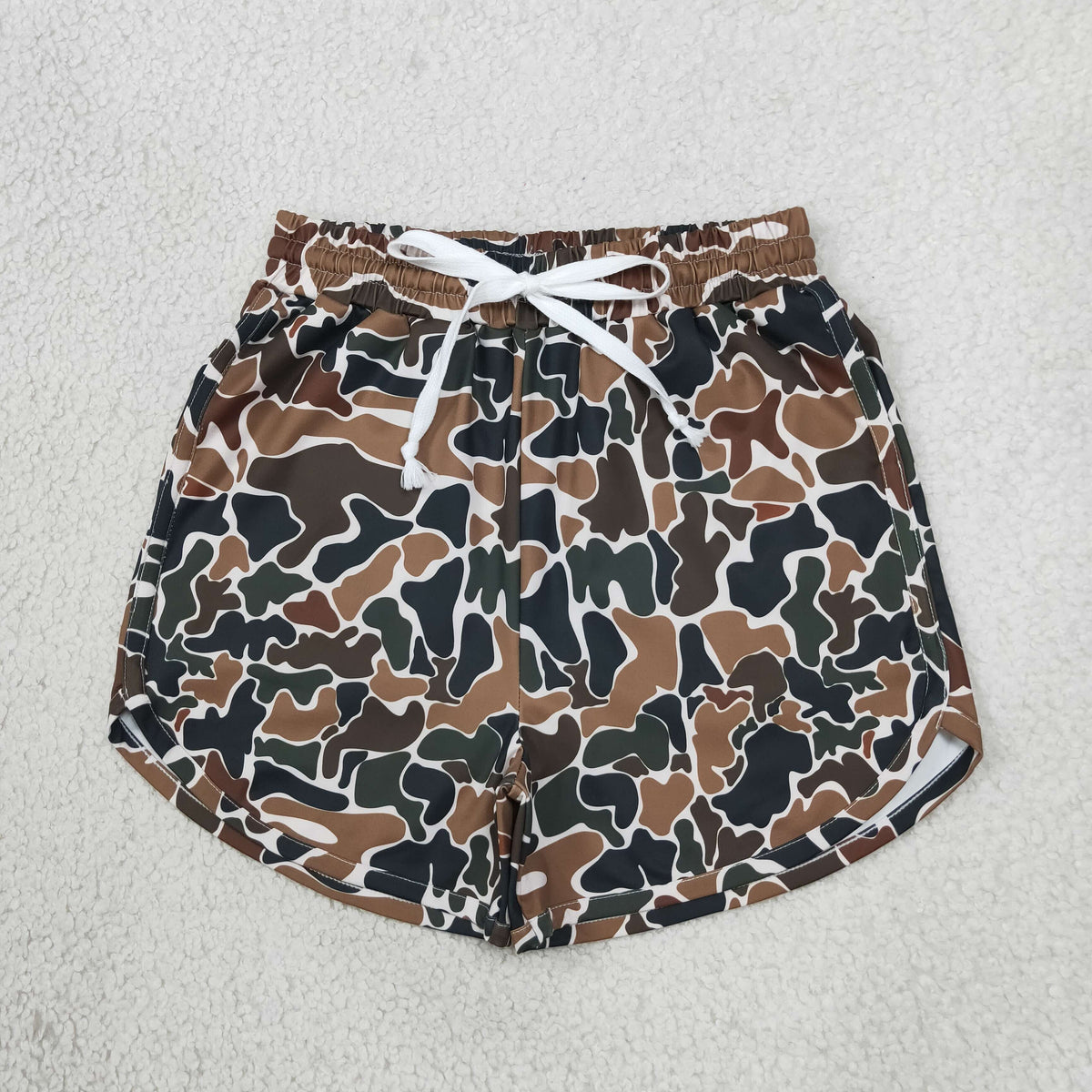 SS0988 Hunting Camo Yoga Adult Women Shorts
