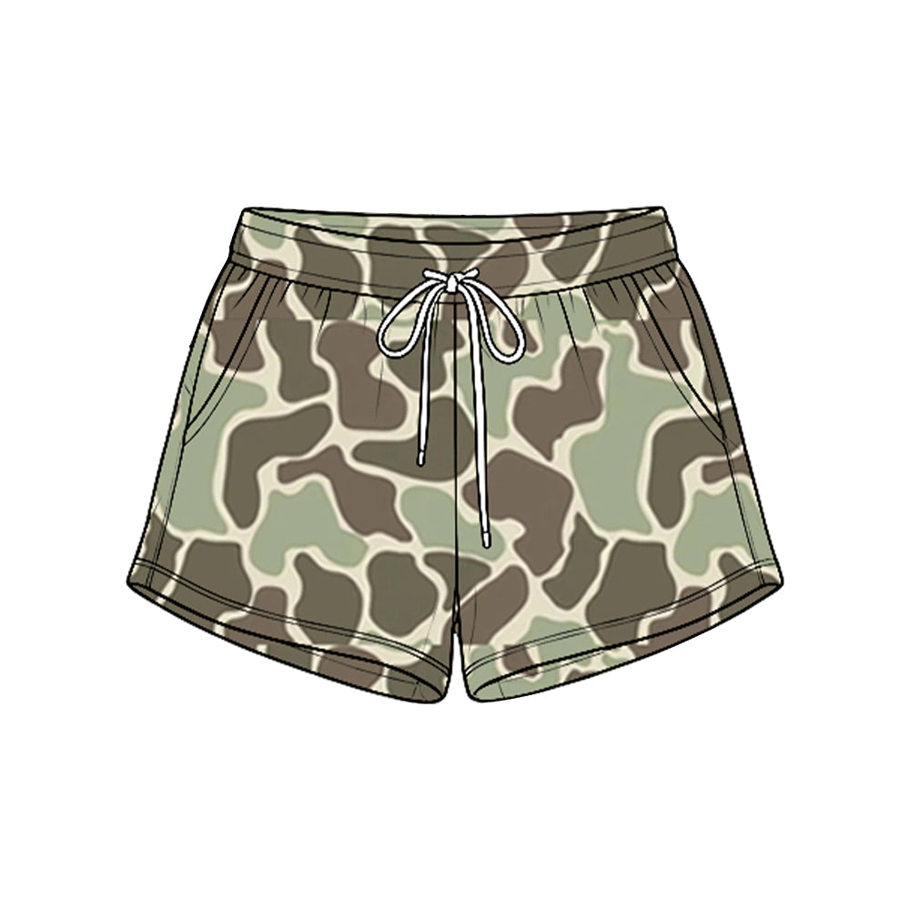 MOQ 5pcs SS1006 pre-order baby boy clothes hunting camo boys summer fall shorts-2026.8.25