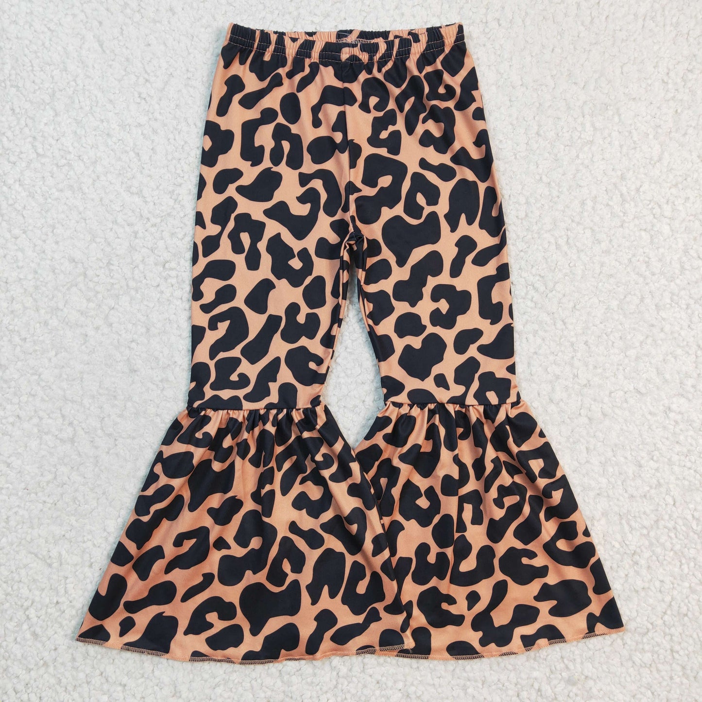 P0053 Leopard Print Girls Long Pants