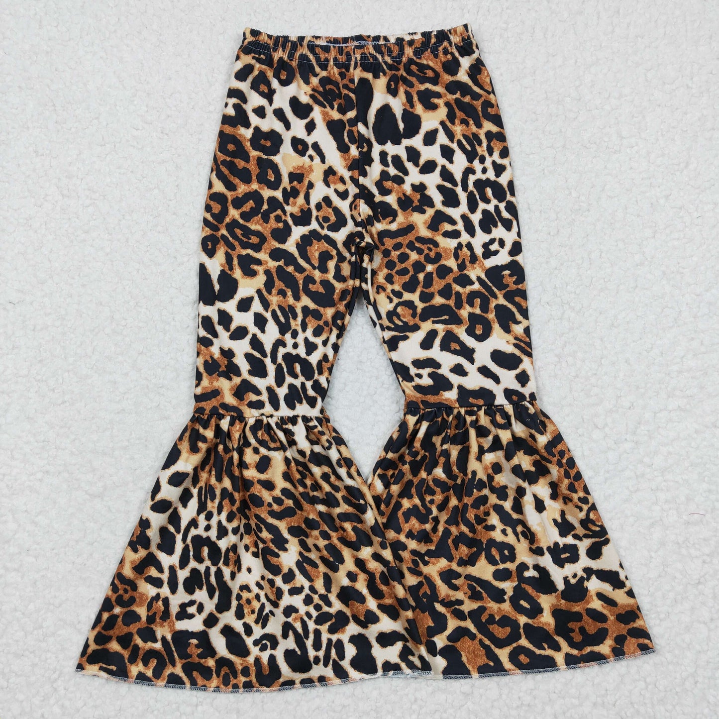 P0042 Leopard Girls Long Pants