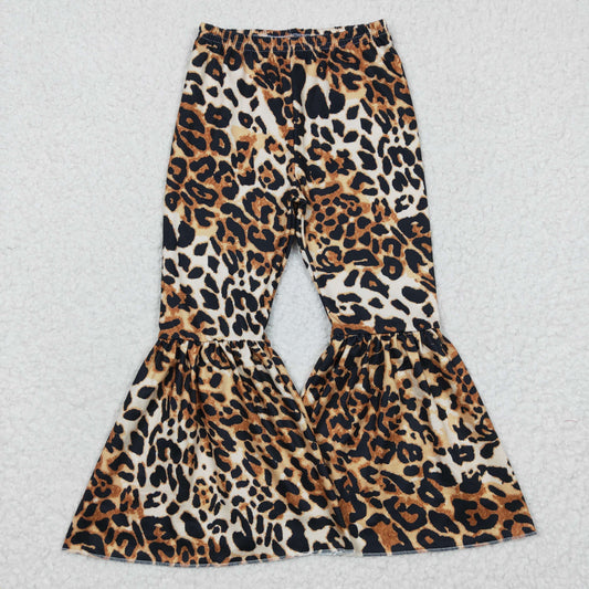 P0042 Leopard Girls Long Pants