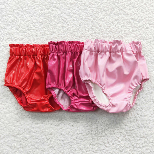 SS0050 Pink Girls Bummies Shorts