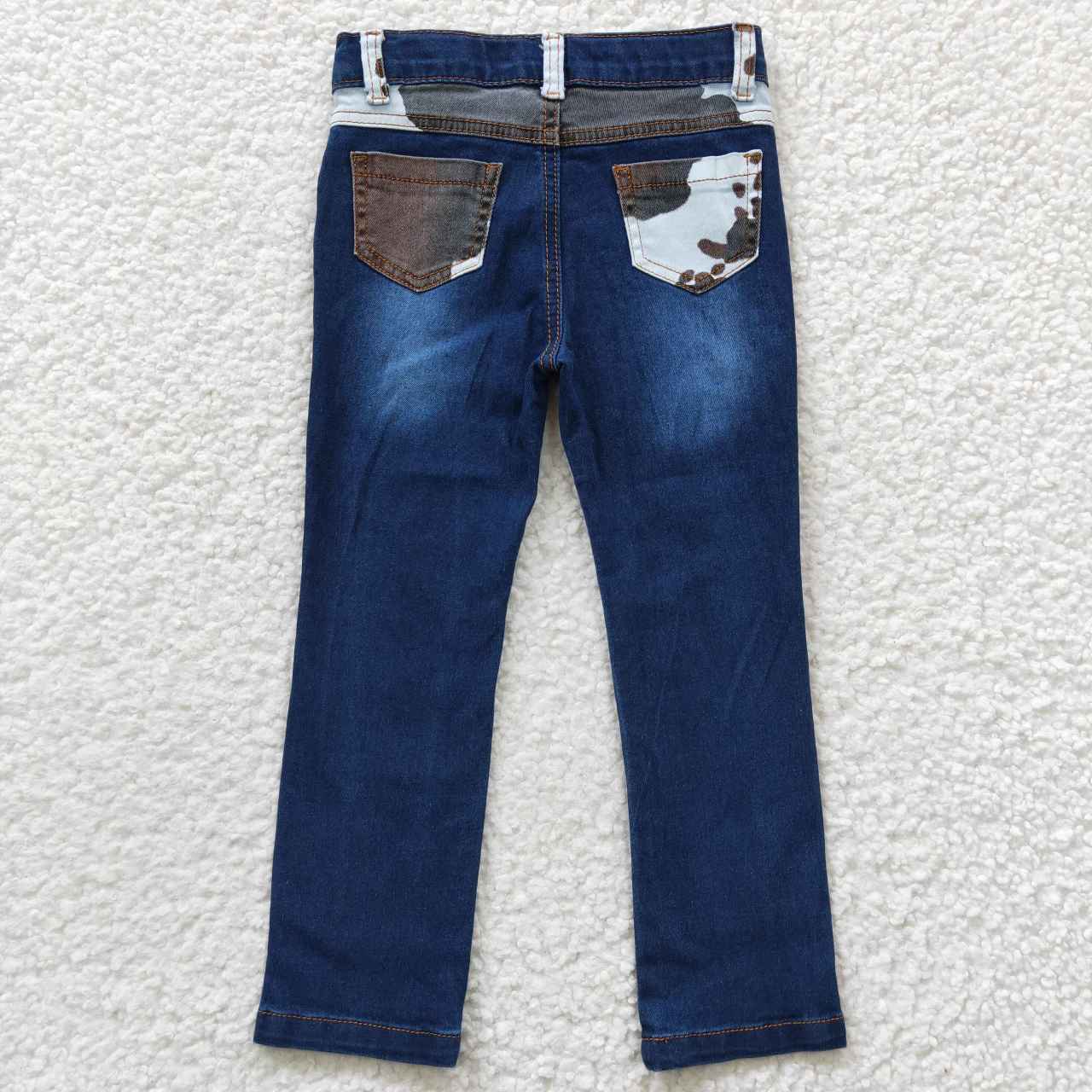 P0075 Blue Bleach Denim Jeans