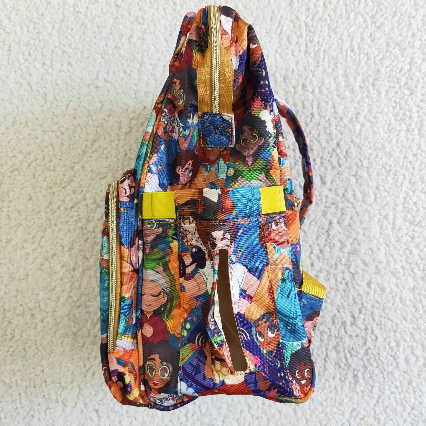 BA0002 En Floral Cartoon School Bag Bagpack