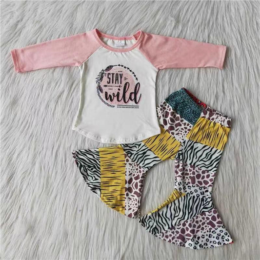 Clearance 6 B4-36 Stay Wild Girls Outfits