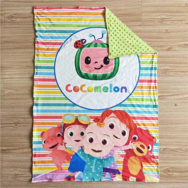 6 B9-39 Green Cartoon Blankets