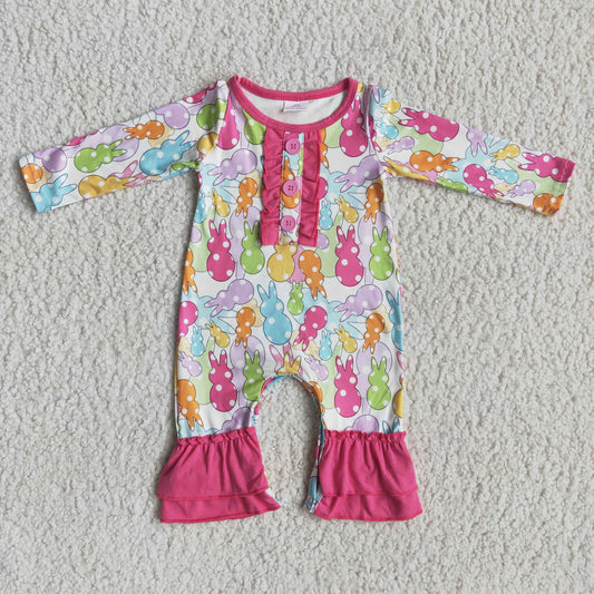 Rabbits Easter Romper