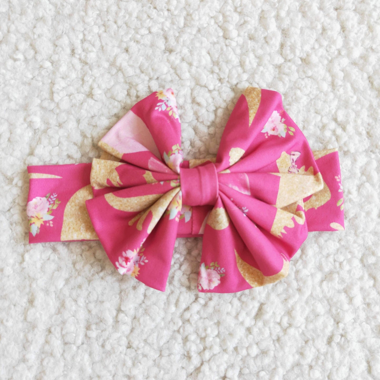 Dinosaur Print Bow
