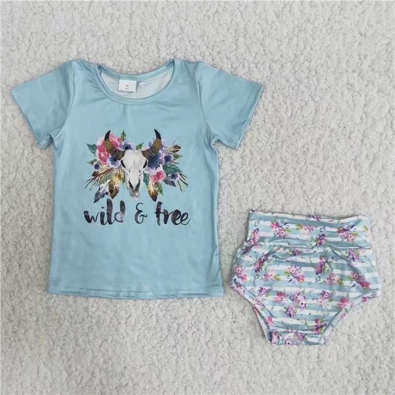 Wild & Free Heifer Adorable Bummies Set