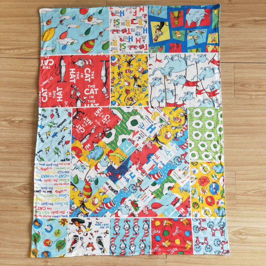 6 A27-5 Dr Print Cartoon Baby Kids Blanket