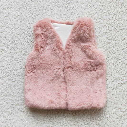 6 A21-14 Pink New Arrival Winter Vest