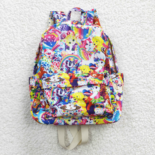 BA0047 Tiger Cartoon Print Little Bag Bagpack