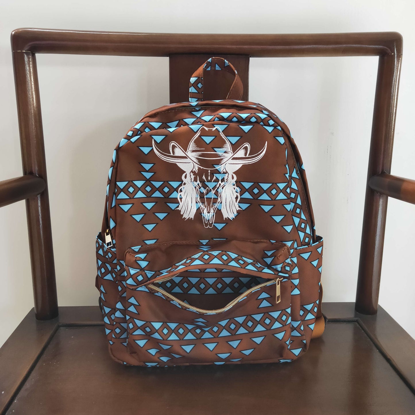 BA0048  Highland Cow Print Little Bag Bagpack