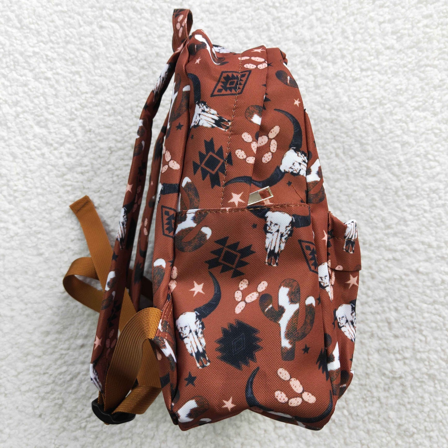 BA0049  Highland Cow Print Little Bag Bagpack