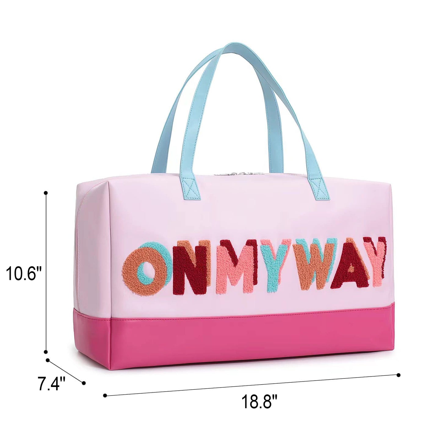 BA0064 On My Way Pink Little Bag Bagpack