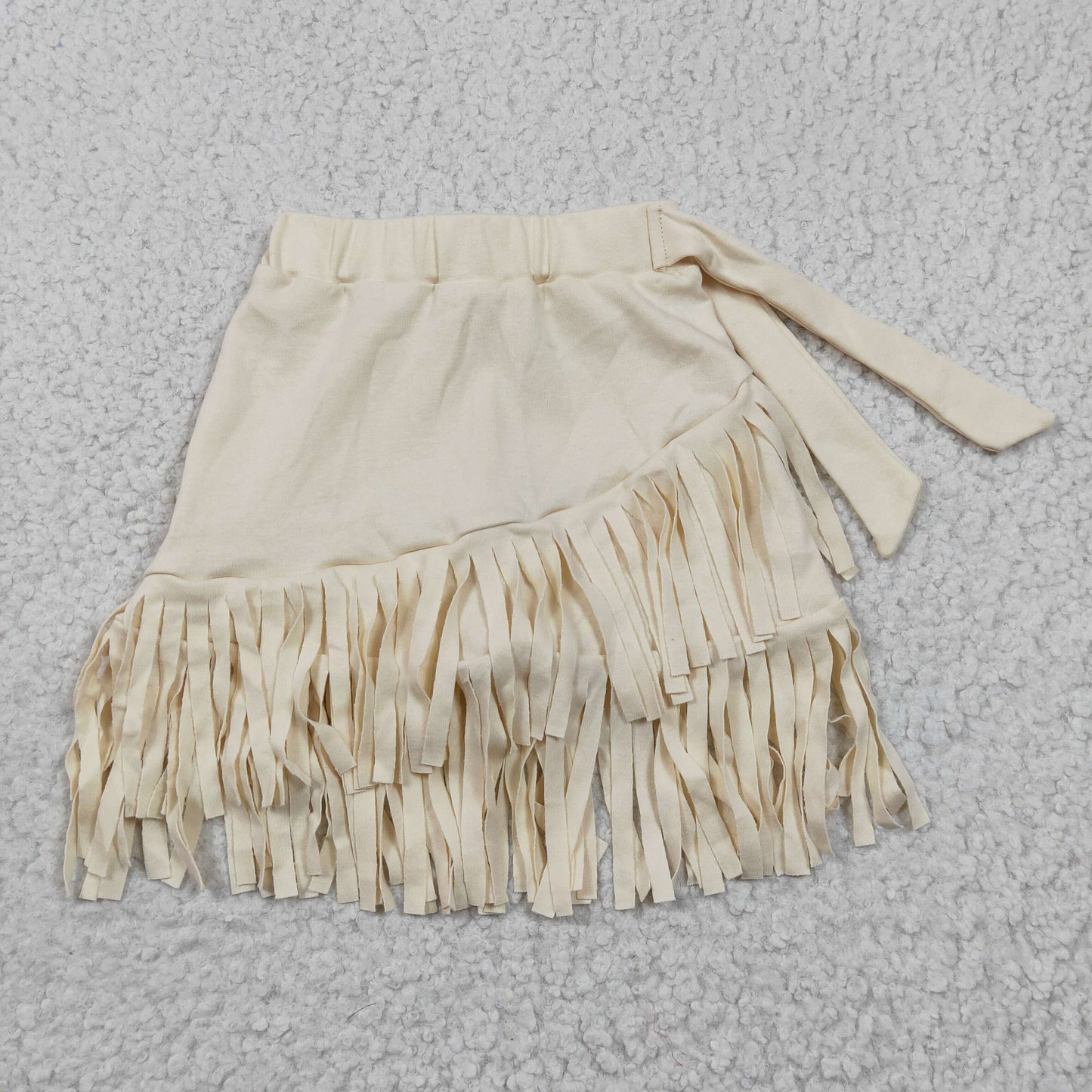 GLK0006  White Tassel  Girls Dresses