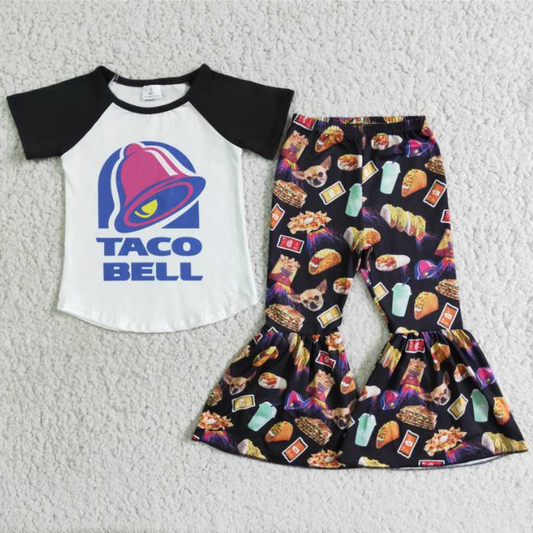 Clearance D5-18 Baby Girls Bell Outfits